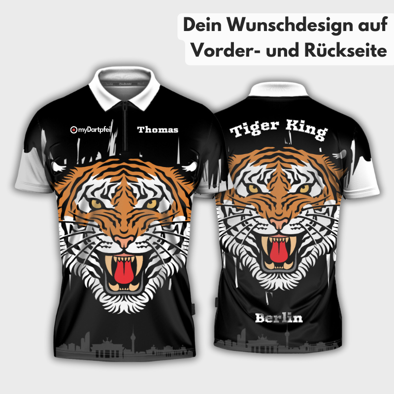 Personalisierte Dart Shirts / Trikots zum selbst gestalten