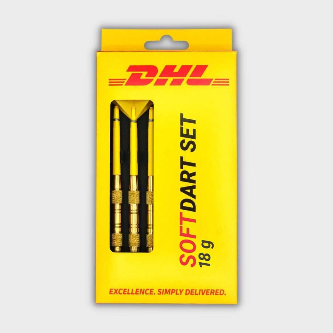 Offizielle DHL Darts - Soft und Steel Dartpfeile (18g/22g)