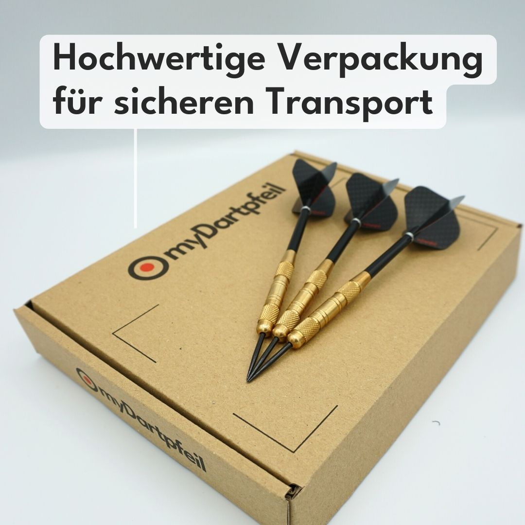 Fléchettes en acier personnalisées avec gravure