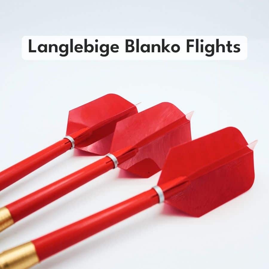 Slim Dart Flights Blanko