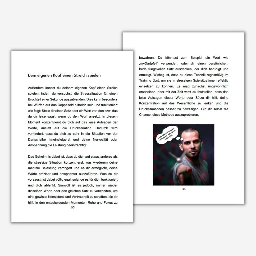 Darts Buch: Dart Training Teil 4 - Mentale Stärke [E-Book]