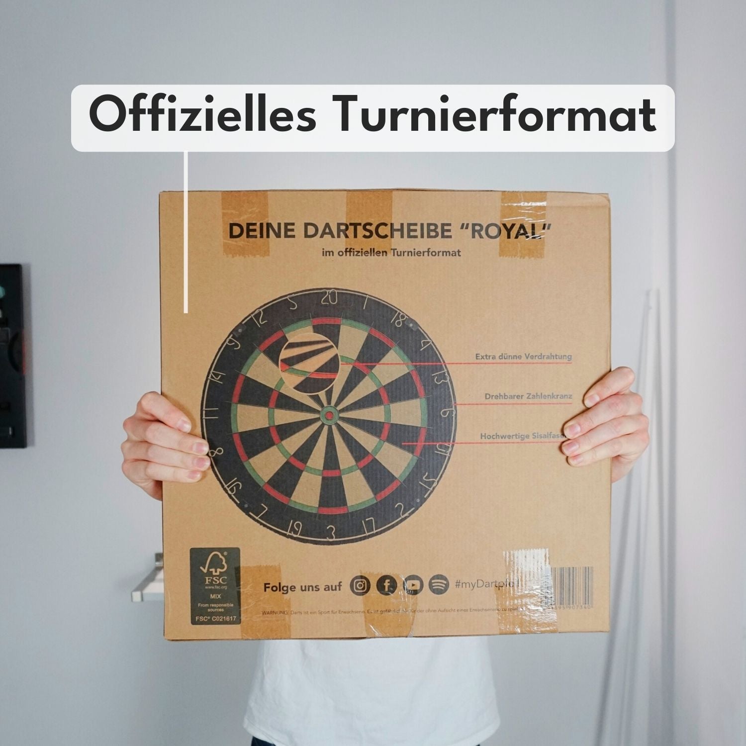 Design your own personalized dartboard with text