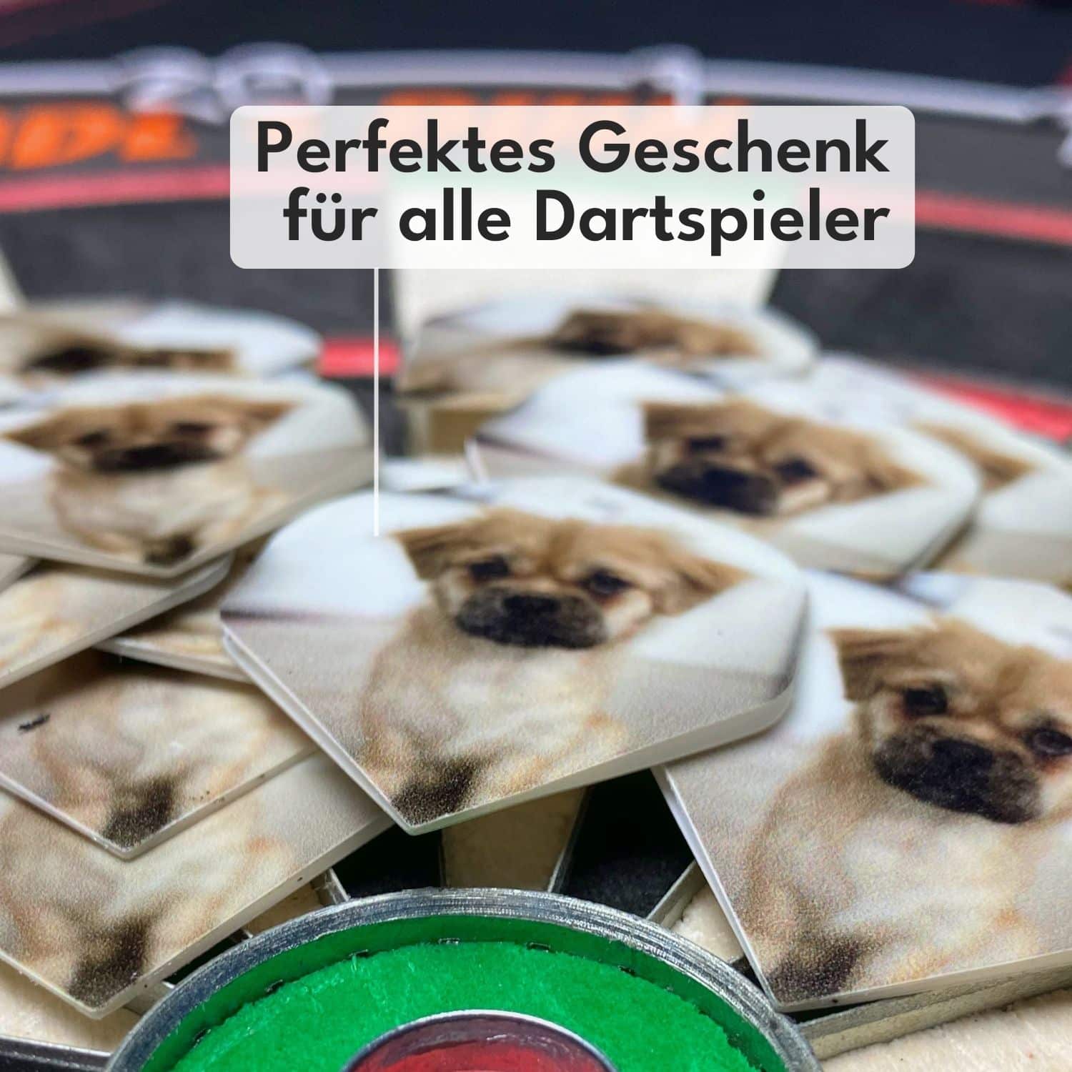 Personalisierte Dart Flights zum selbst gestalten (8 Sets)