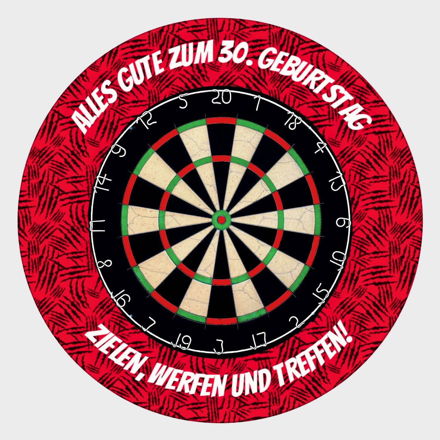 Personalisiertes Dart Surround zum selbst gestalten mit Bild & Text