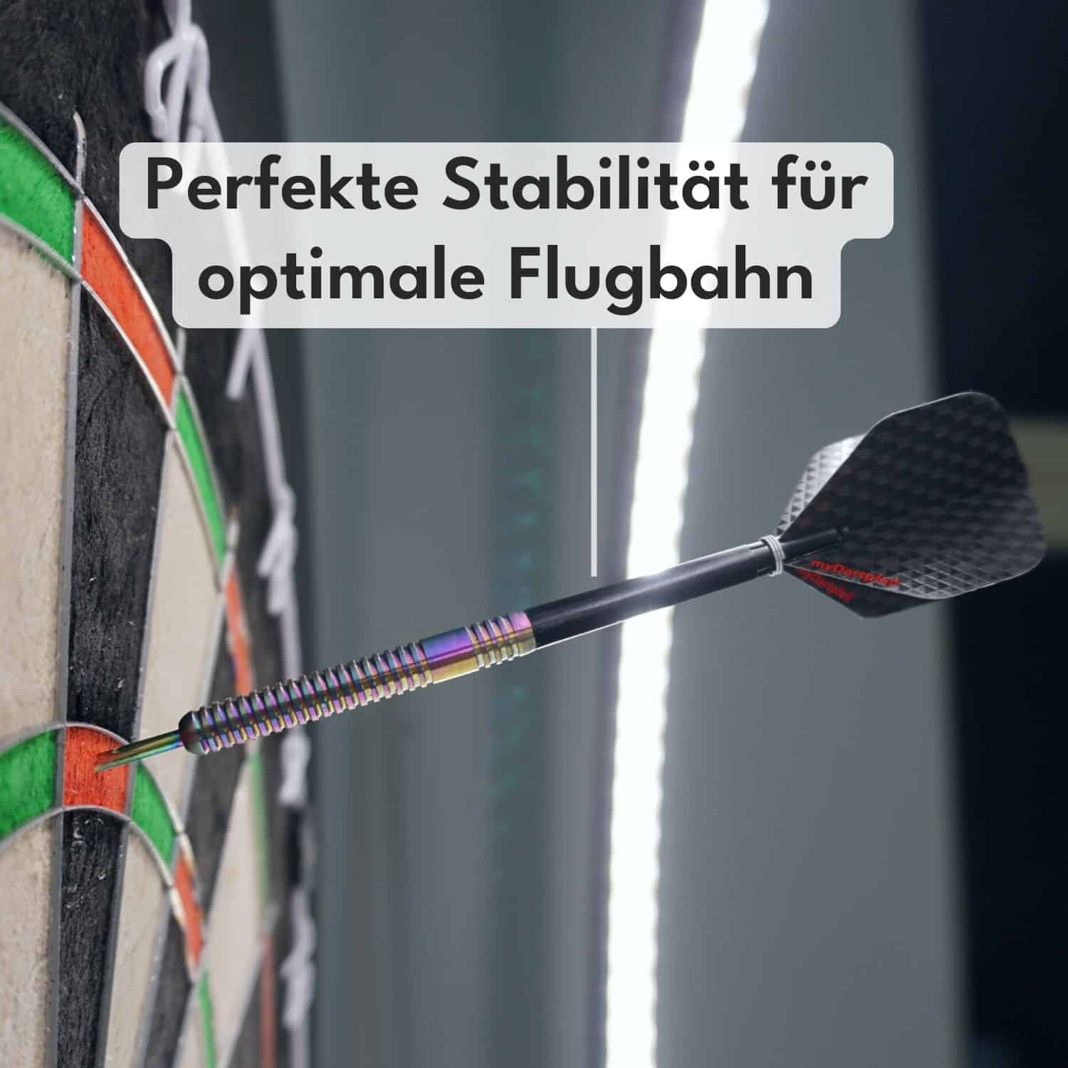 Plastic dart shafts in one color