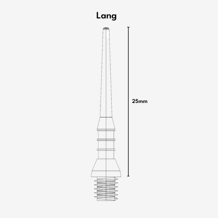 Soft Dart Tips Fluted (50 pcs.)