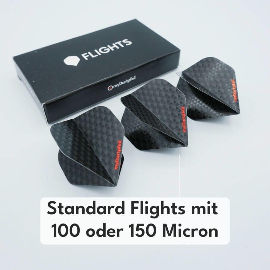 Standard Dart Flights Carbon