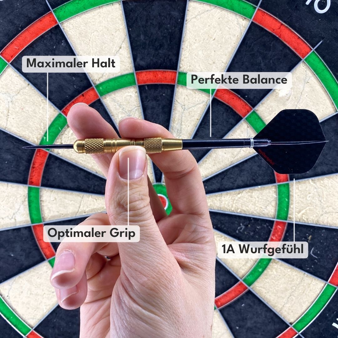 Fléchettes en acier personnalisées avec gravure