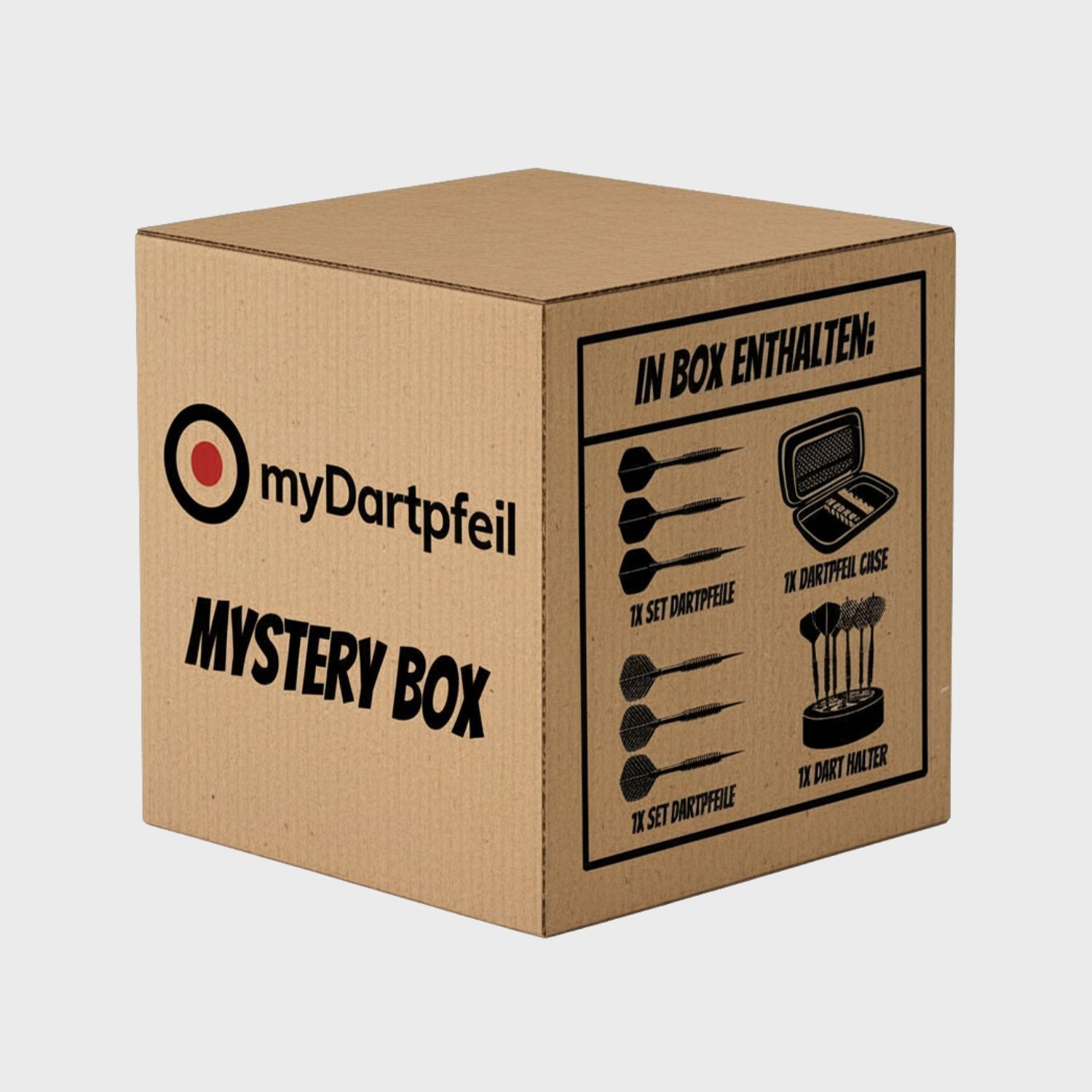 XXL Mystery Dart Box mit 2 Dartsets