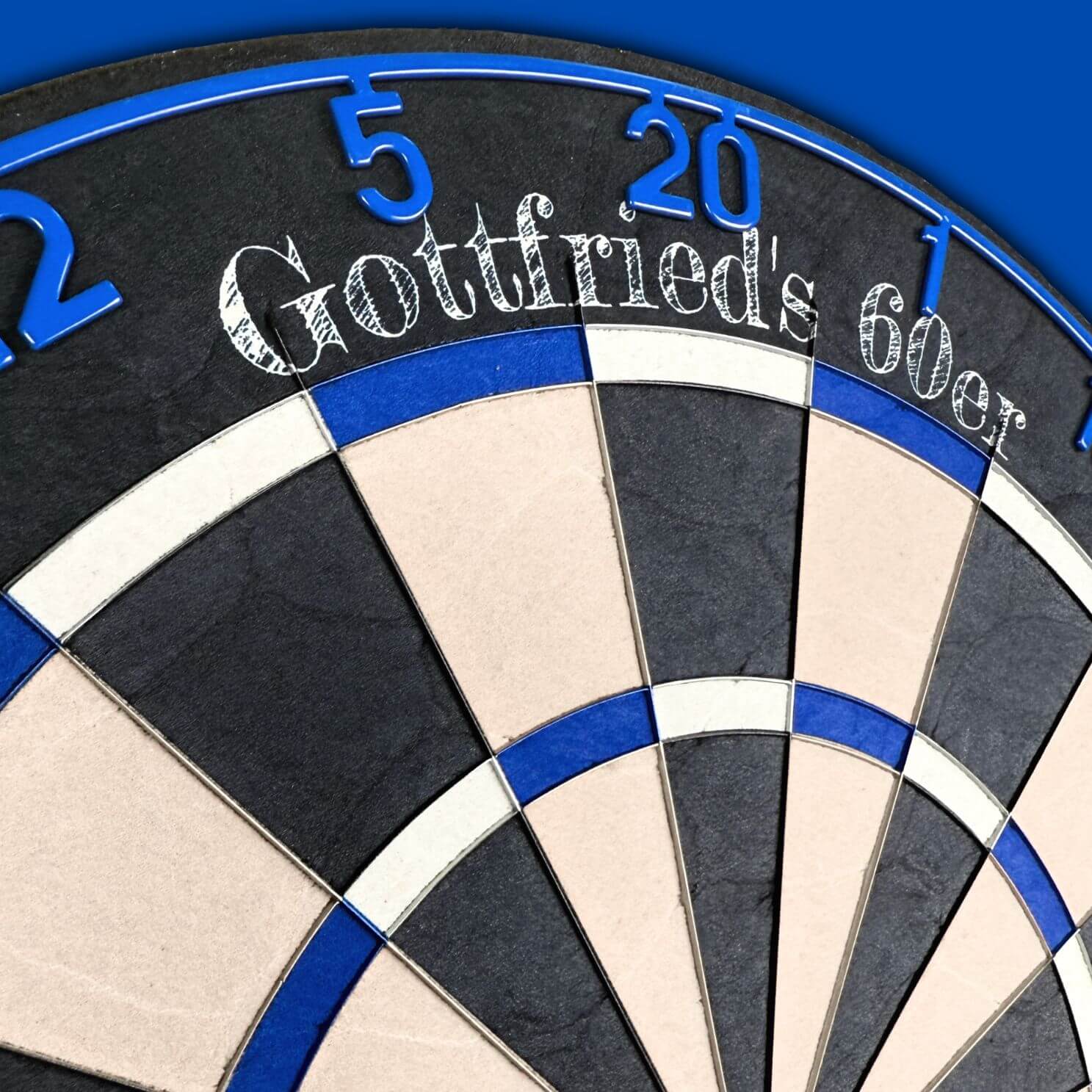 Personalisierte Dartscheibe zum selbst gestalten mit Bild & Text