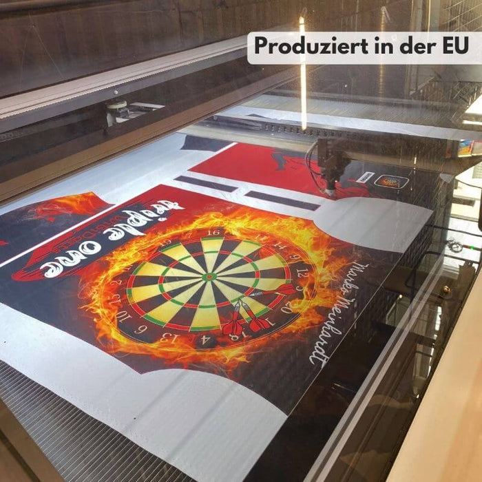 Personalisierte Dart Shirts / Trikots einfach online selbst gestalten