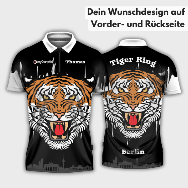 Personalisierte Dart Shirts / Trikots einfach online selbst gestalten