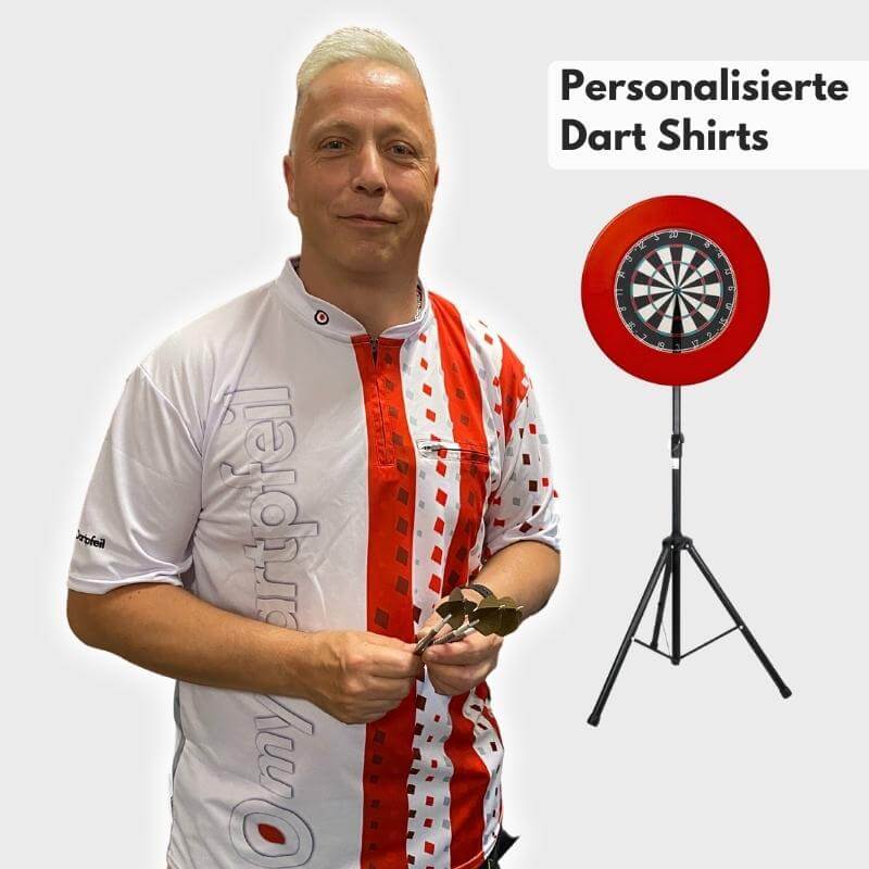 Personalisierte Dart Shirts / Trikots zum selbst gestalten