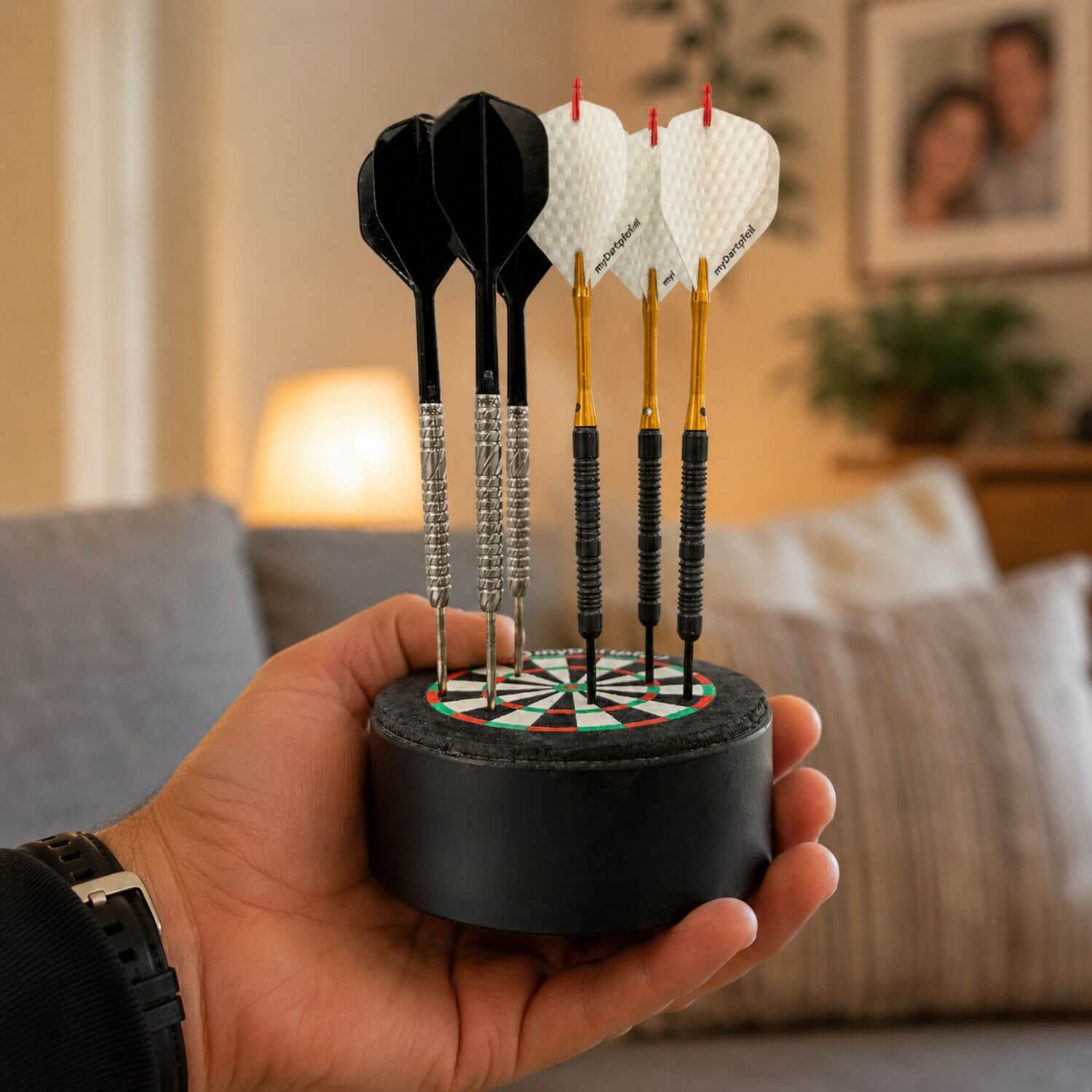 Dartpfeil Halter als Dart Geschenk für Dartspieler