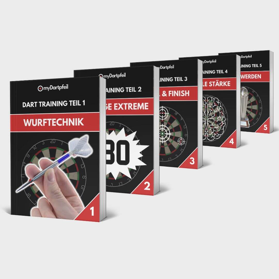 Darts books series: 5-part XXL dart training [e-book]