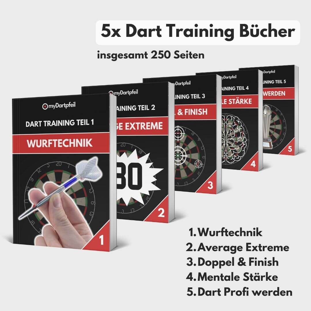 XXL Dart Trainingsbundle (E-Books + Trainingszubehör)