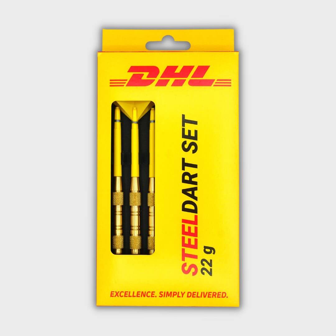 Offizielle DHL Darts - Soft und Steel Dartpfeile (18g/22g)