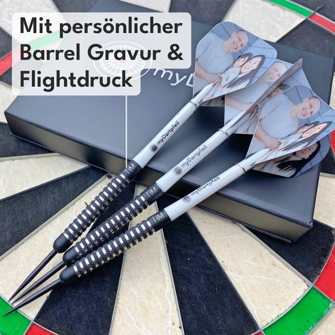 Personalized darts to design yourself (3 pcs.)