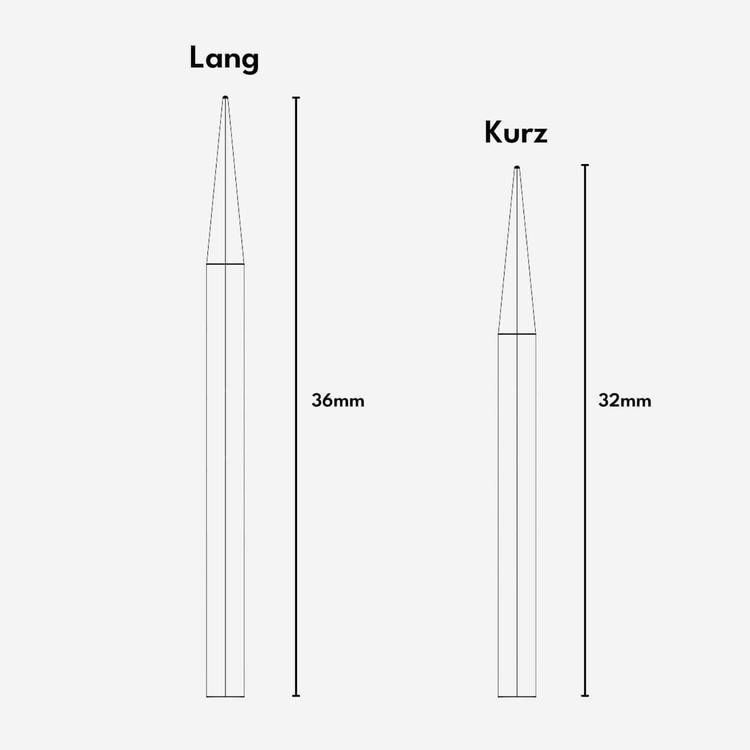 Steel dart tips smooth