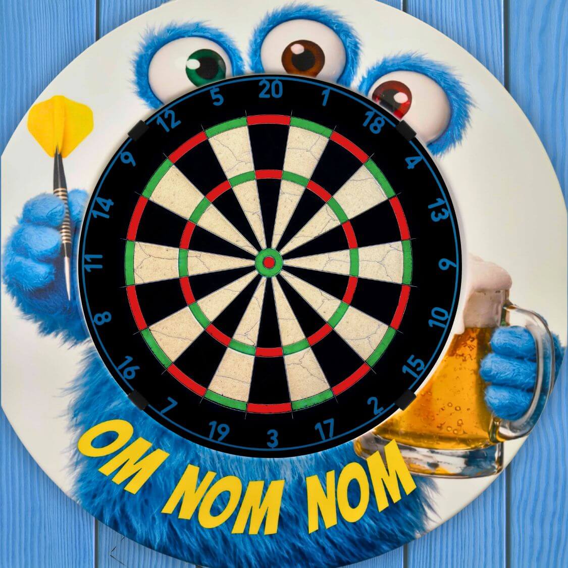 Personalisiertes Dart Surround zum selbst gestalten mit Bild & Text