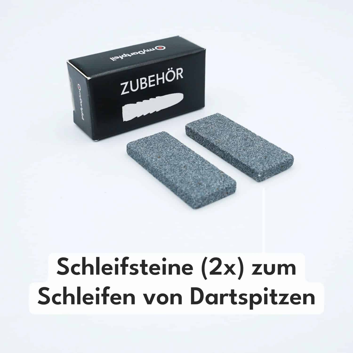 Darts Schleifsteine - Dart Sharpener zum Dartspitzen schleifen (2 Stk.)