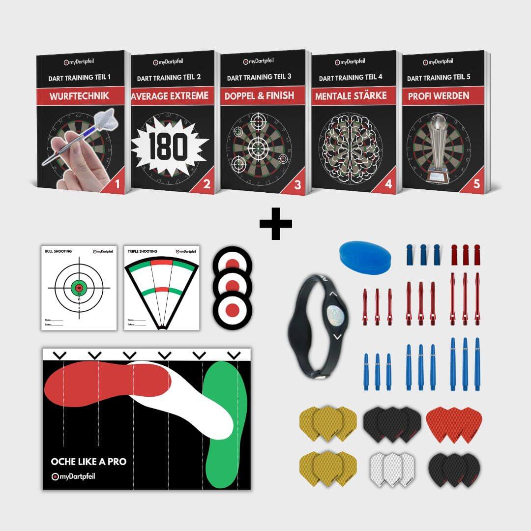 XXL dart training bundle (e-books + training accessories)